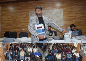 Bye-Elections to AC-27 BudgamPolling Staff Training Conducted at District Headquarter Budgam