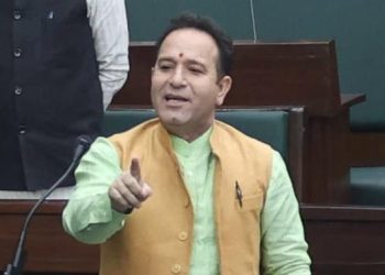 LoP Sunil Sharma says government not serious about flood victims, stages walkout