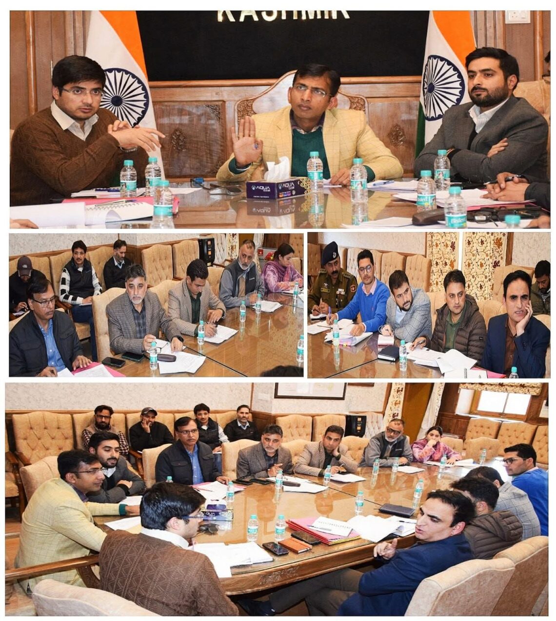 Div Com Kashmir chairs Multi-Disciplinary Committee meeting on Traffic ManagementReviews measures to Decongest City Roads and improve Traffic Flow