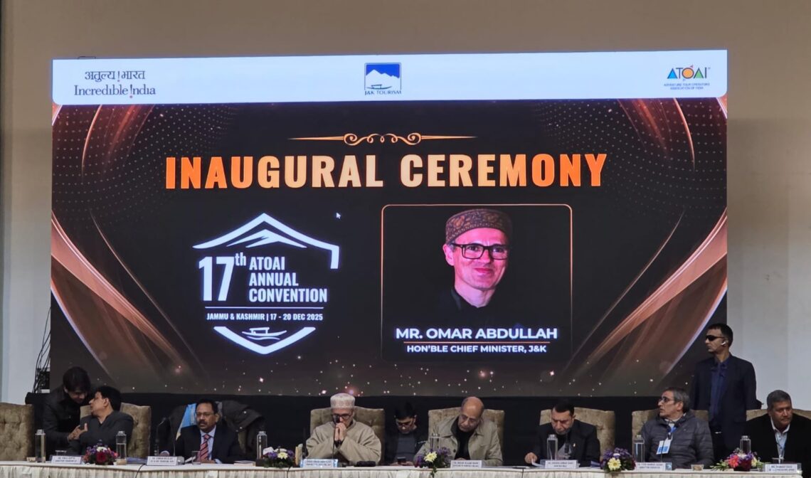 “Can’t sell Gulmarg without snow”: CM Omar highlights climate change impact on Kashmir tourism
