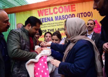 Sakeena Itoo kick-starts Pulse Polio campaign across J&K from Jammu