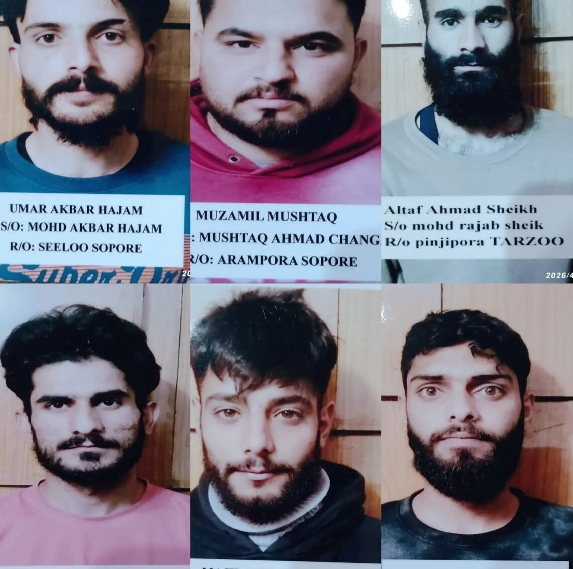 Six detained under PSA after Sopore protest violence, sent to Bhadarwah jail
