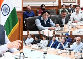 CS sets the ball rolling for identification of AAY beneficiaries for 200 units free electricity Also reviews power sector reforms and solar adoption