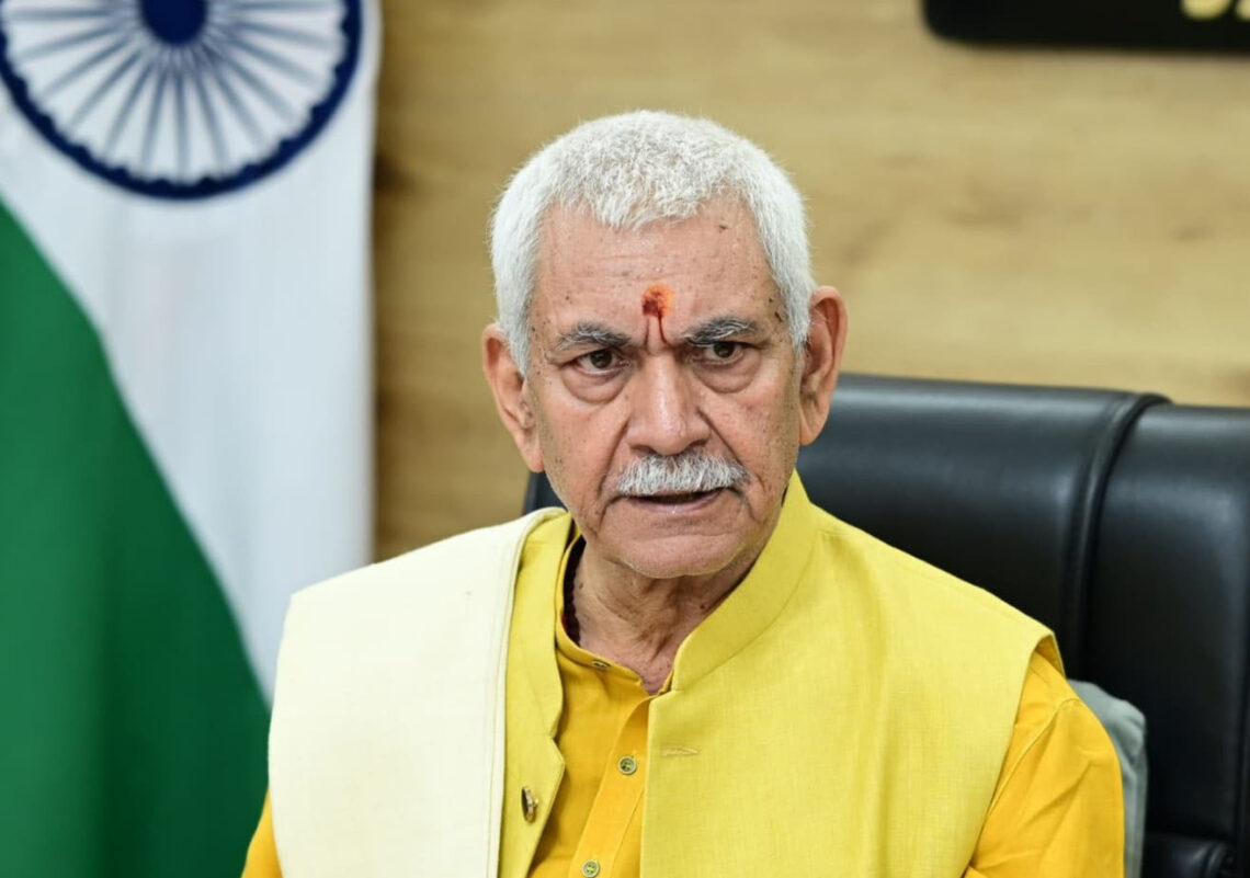 ‘Don’t Spare Guilty’: LG Sinha launches 100-day anti-drug drive