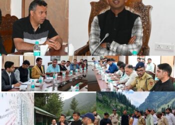 Div Com Kashmir reviews SANJY-2026 arrangements, Interacts with stakeholders at Pahalgam