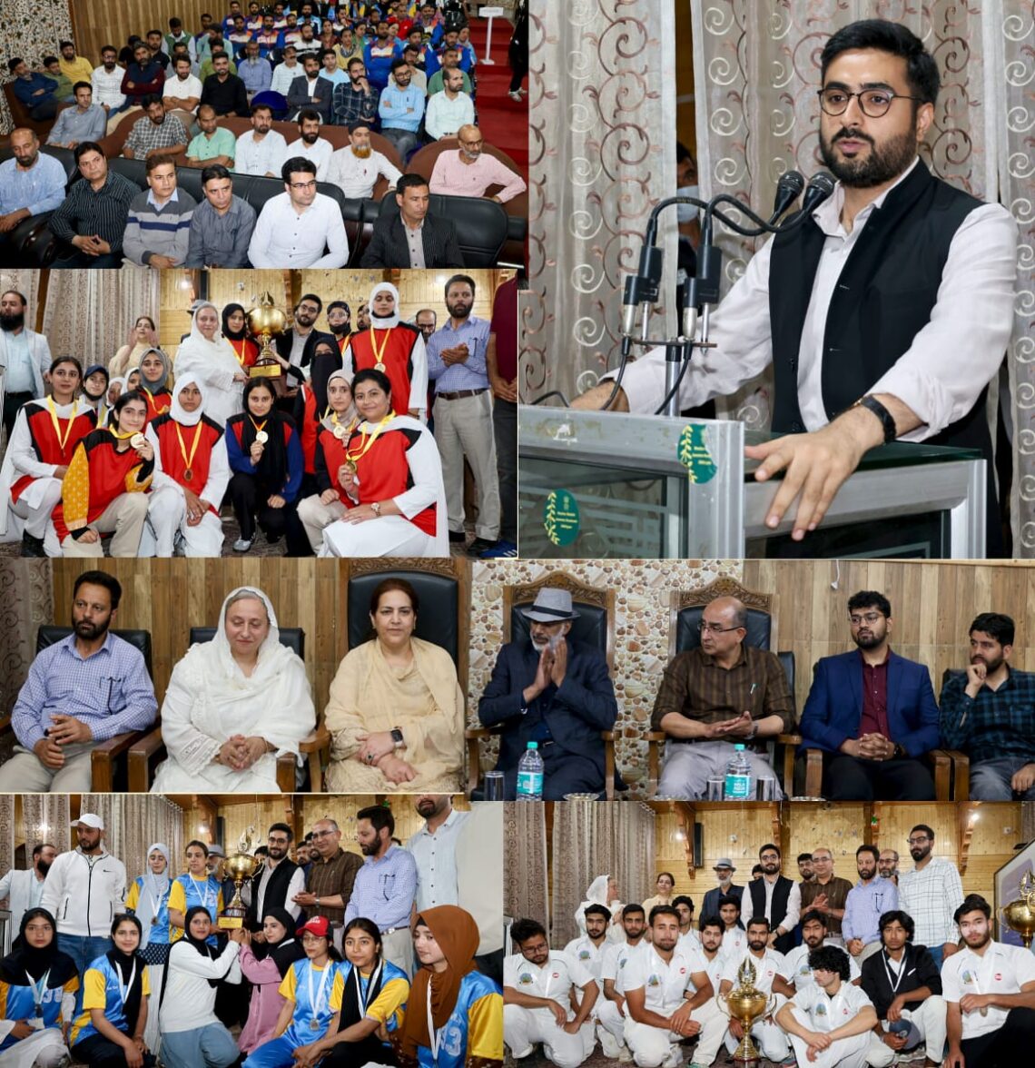 Youth Empowerment and Engagement Programme:District Admin Srinagar’s Rolling Trophy Inter College Cricket Tournament 2026 concludes at SP College
