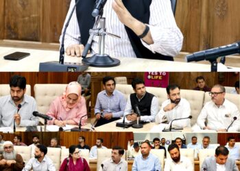 DC Srinagar reviews District Capex Budget 2026-27, Heritage conservation projects, CDF Works