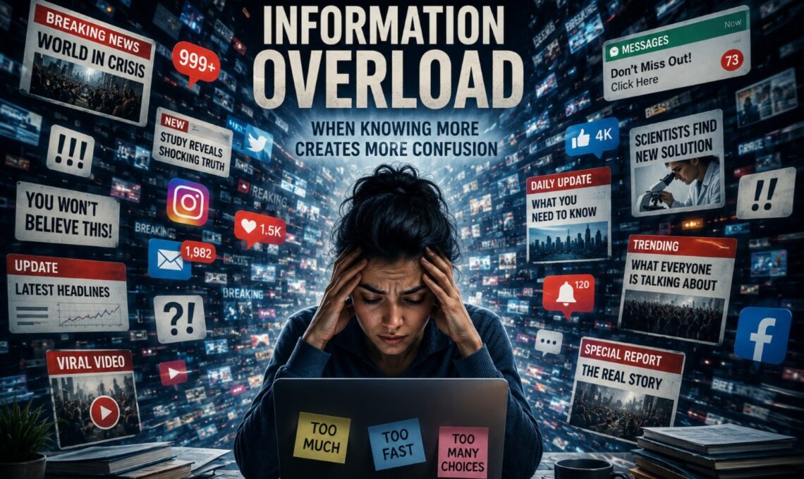 The Information Overload Era: When Knowing More Creates More Confusion