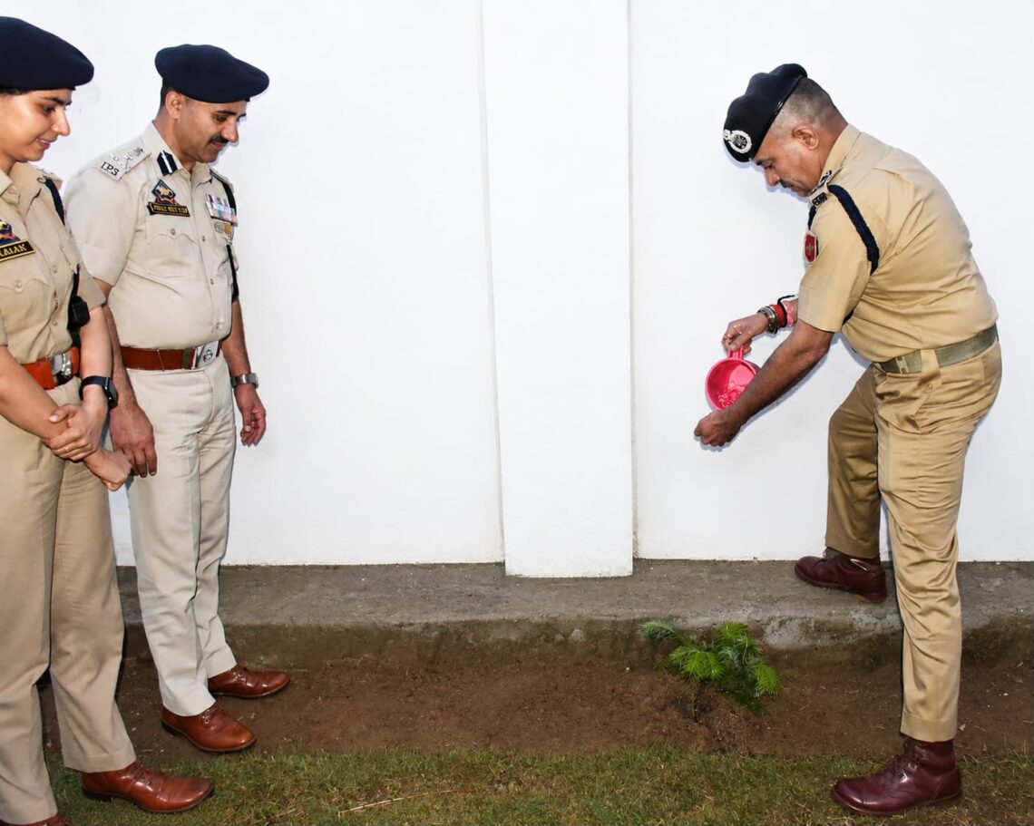 World Environment Day: DGP J&K launches tree plantation drive in Anantnag