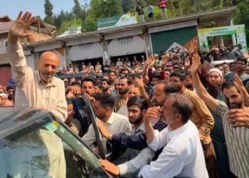 Tears, prayers and broken barriers: Thousands defy restrictions to bid emotional farewell to MP Er Rashid
