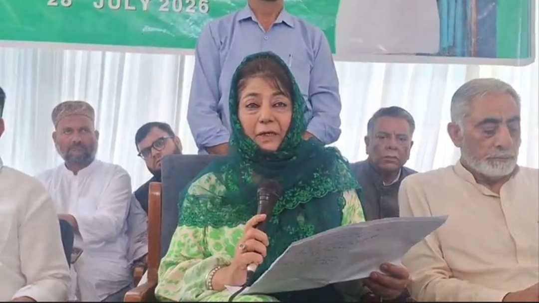 Mehbooba Mufti apologises for Jantar Mantar remarks