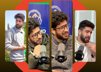 Mir Aasif; A well-known Journalist, Budding Radio Jockey of Kashmir valley